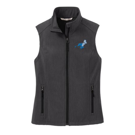 NE Flat Coated Retriever Club - Women's Soft Shell Vest - EMBROIDERED - PA-L325