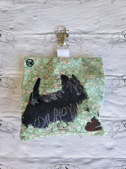 Scottish Terrier Waste Bag Holder