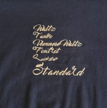 Standard: Waltz, Tango, Viennese Waltz, Foxtrot, Quickstep - UNISEX SWEATSHIRT