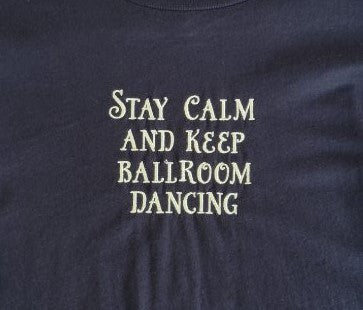 Stay Calm & Keep Ballroom Dancing - UNISEX HOODIE/ZIP-UP