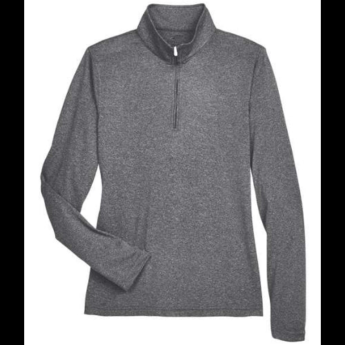 Heathered Performance Quarter-Zip - Women's Tops