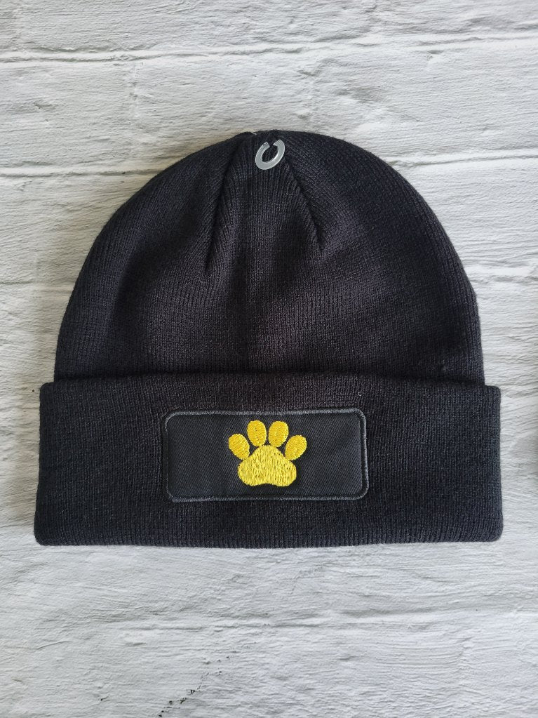 Paw Print Beanie