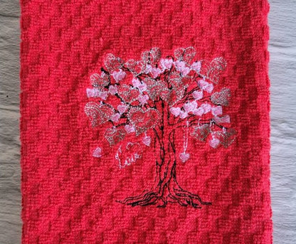 Love Willow Tree Kitchen Towel