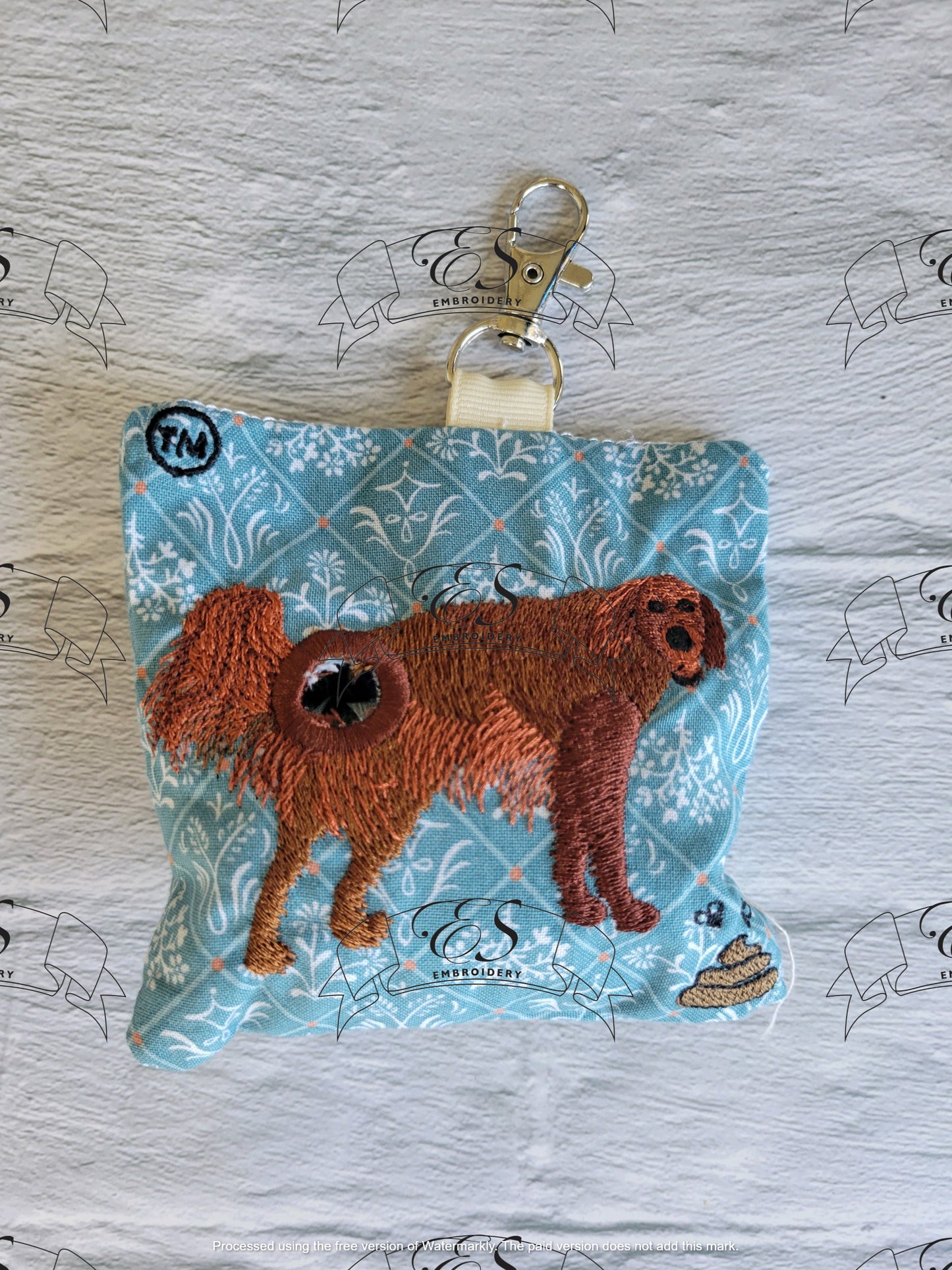 Irish Setter Waste Bag Holder