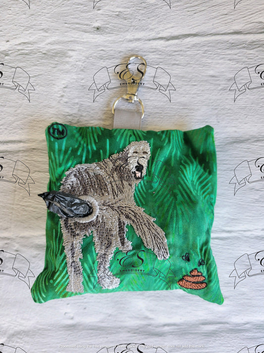 Irish Wolfhound Waste Bag Holder