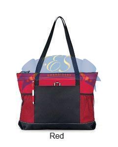 Zippered Tote - ES Embroidery