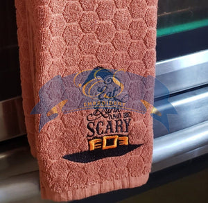 Eat, Drink & Be Scary Kitchen Towel