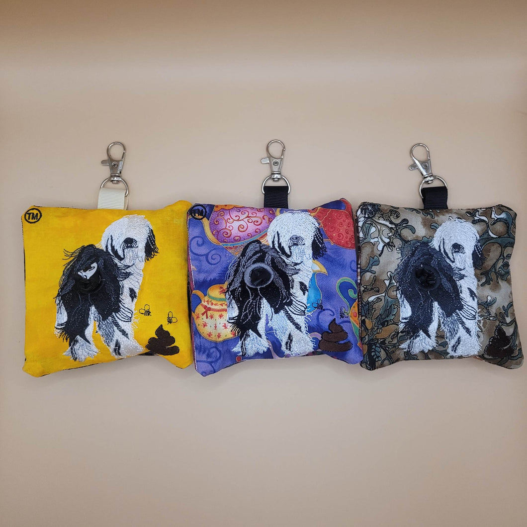 Tibetan Terrier Waste Bag Holder