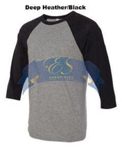3/4-Sleeve Baseball T-Shirt - ES Embroidery