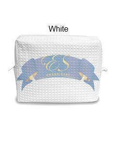 Waffle Weave Spa Bag - ES Embroidery