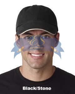 Classic Cut Brushed Cotton Twill Sandwich Cap - ES Embroidery