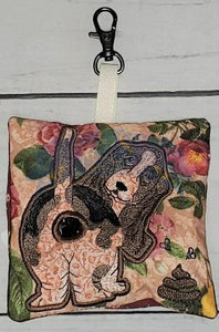 Basset Hound Dog Waste Bag Holder