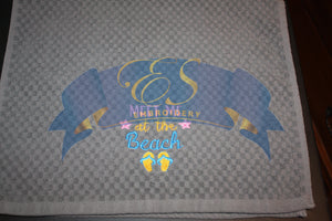 Meet me at the Beach Kitchen Towel