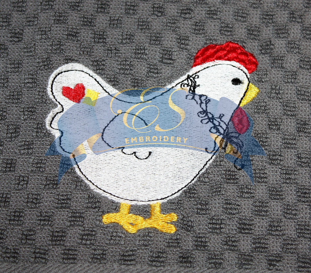 Hen Kitchen Towel