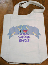 I <3 Long Weekends Double Bottle Wine Tote