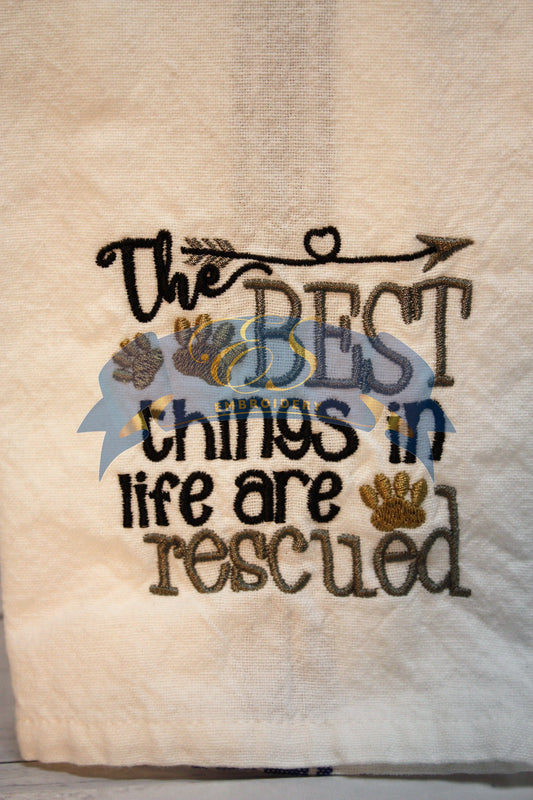 The Best Things in life are rescued