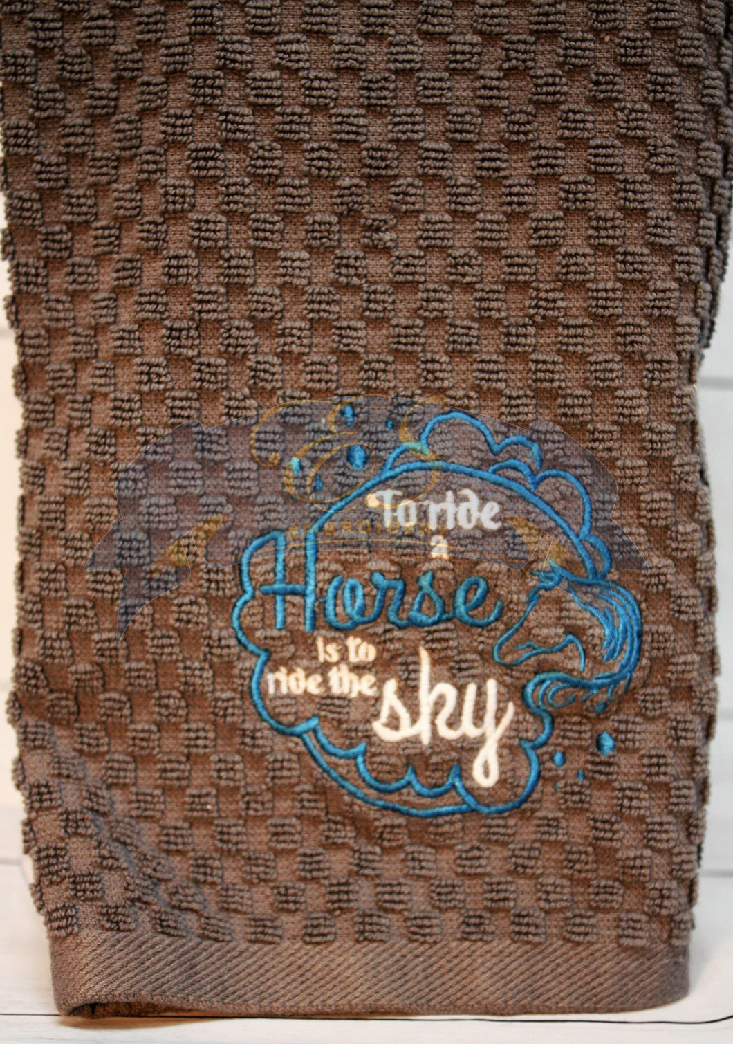 To Ride a Horse is to Ride the Sky Towel