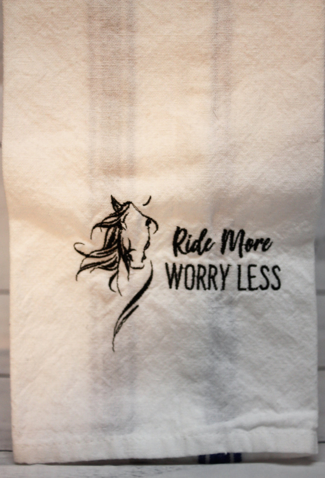 Ride More Worry Less Towel