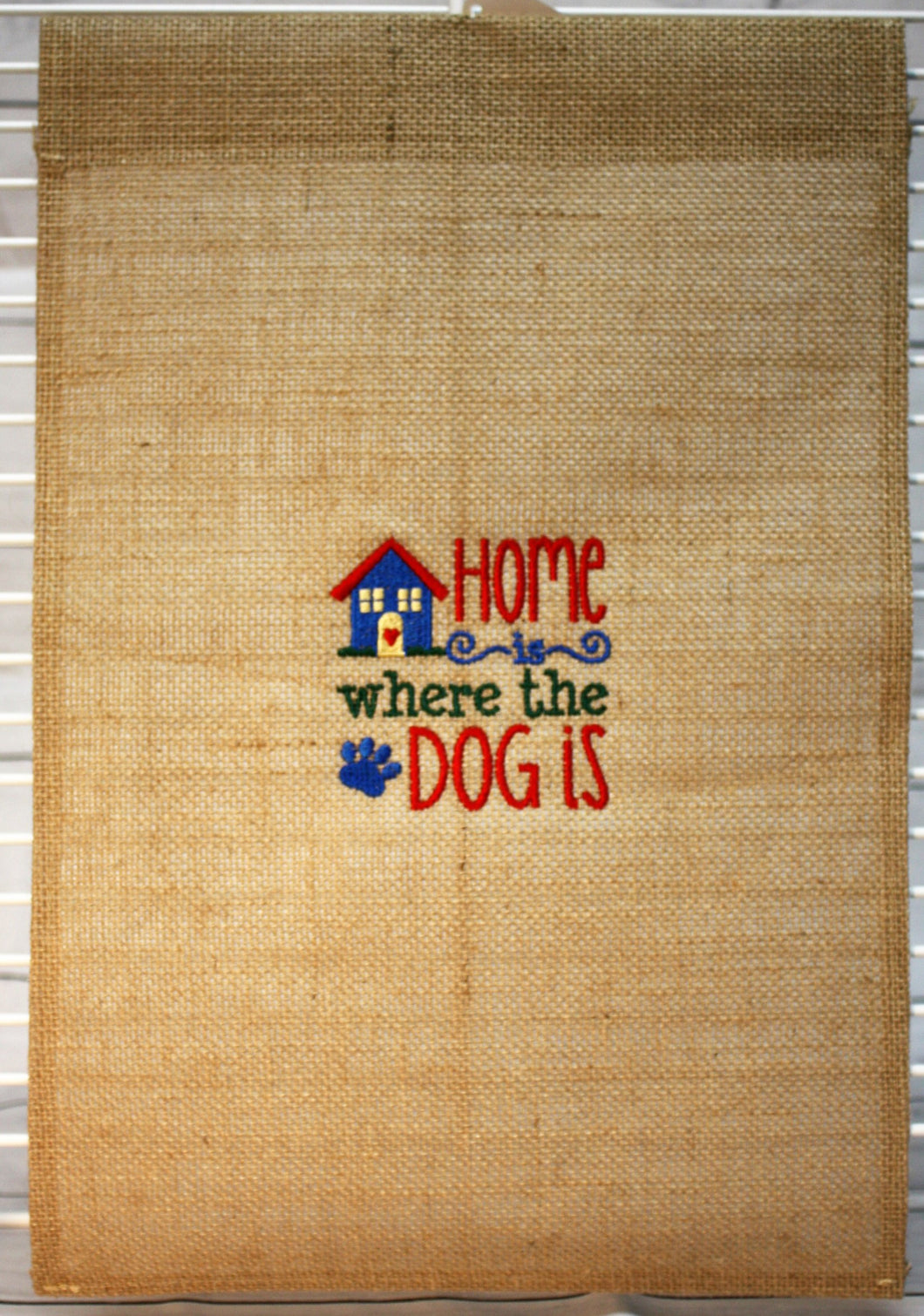 Home is Where the Dog is Flag