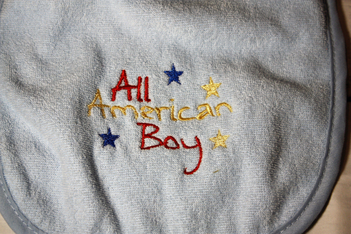 All American Boy Bib