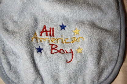 All American Boy Bib
