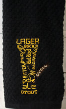 Beer Varieties Kitchen Towel