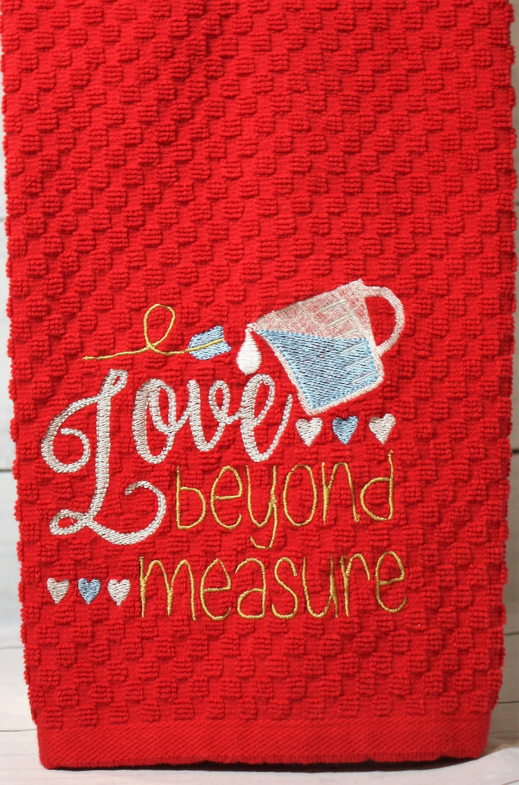 Love Beyond Measure Kitchen Towel