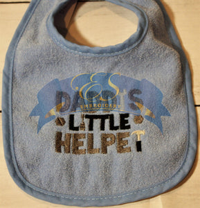 Daddy's Little Helper Bib