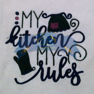 My Kitchen My Rules Kitchen Towel
