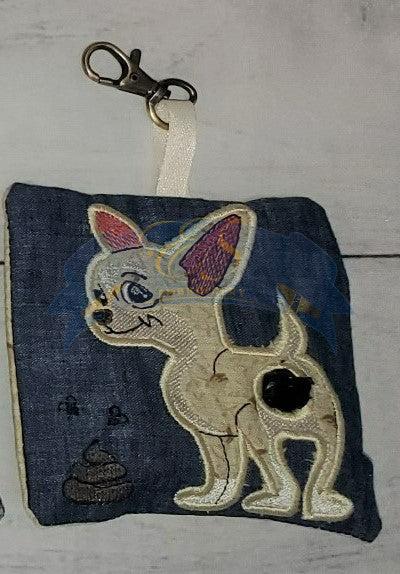 Chihuahua Dog Waste Bag Holder