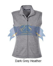 Mélange Fleece Vest - ES Embroidery