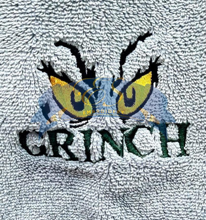 Grinch Bath Towel