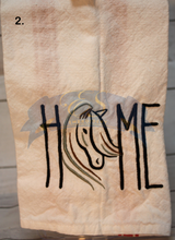 Home with Horse Head Towel