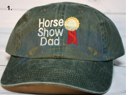 Horse Show Dad Hat