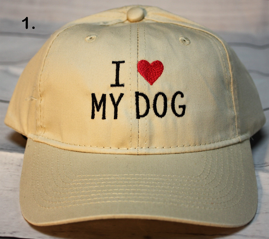 I <3 my dog hat