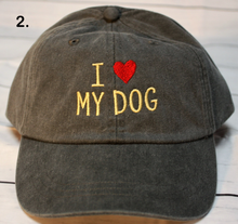 I <3 my dog hat