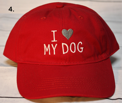 I <3 my dog hat