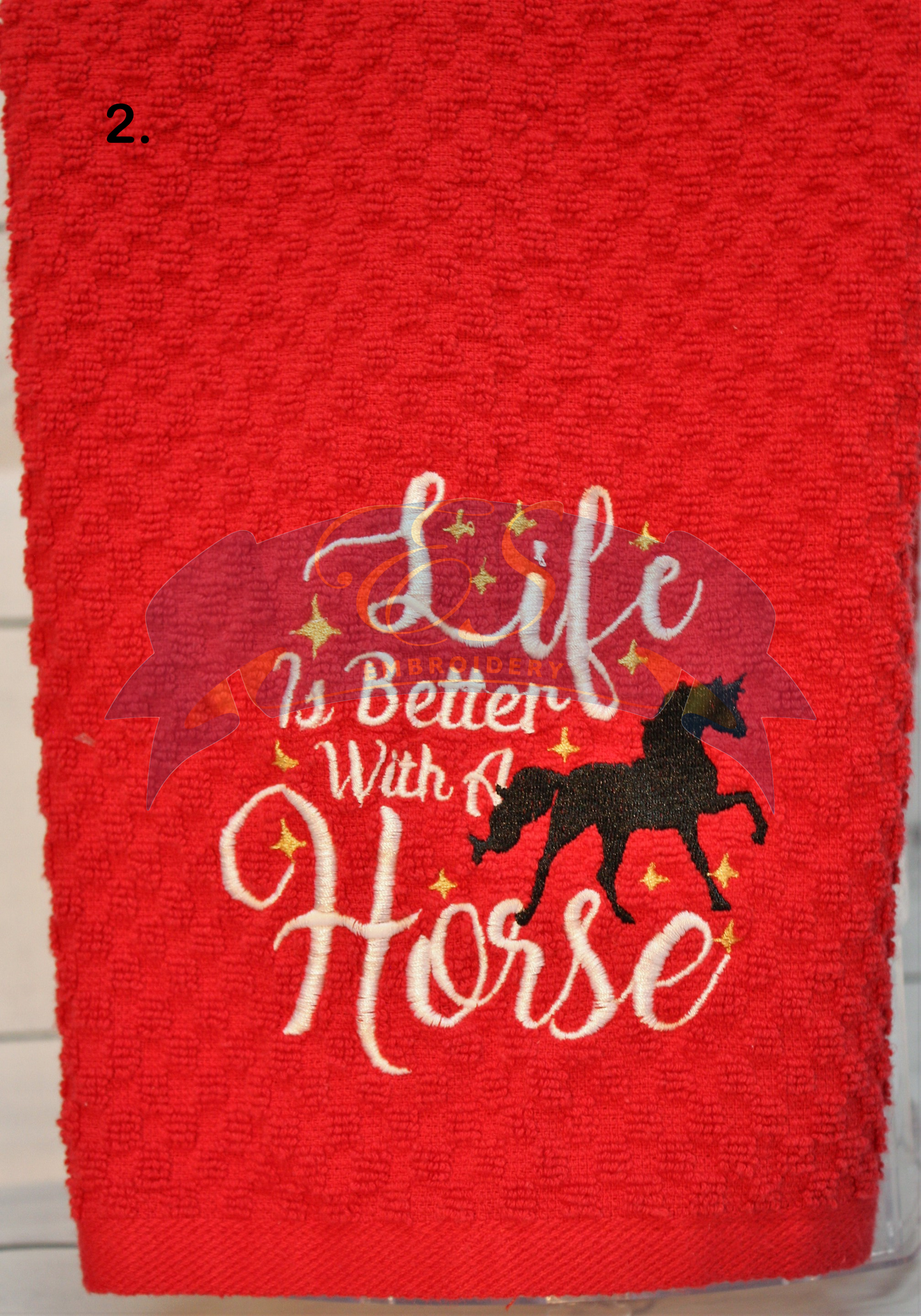 Life is Better with a Horse Towel